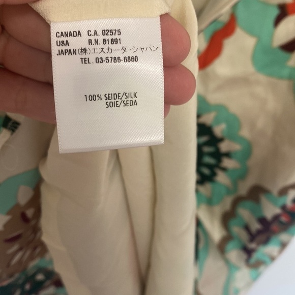 NEW Escada Kaleidoscope Kleid Silk Sheath Dress - Picture 8 of 9